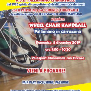 PALLAMANO IN CARROZZINA – Wheel Chair Handball